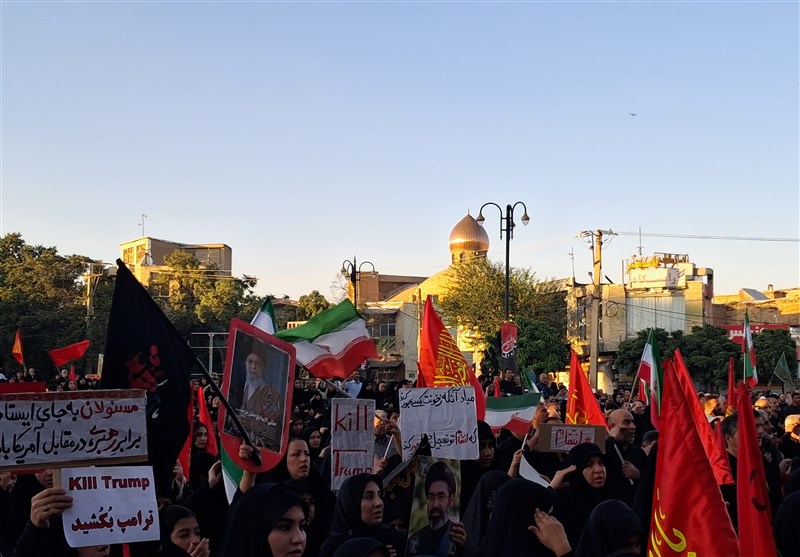 اخبار استان لرستان , استان لرستان , اخبار شهرستان بروجرد , بدرقه آقای شهید ایران , تشییع آیت‌الله‌العظمی سید علی خامنه‌ای , شهید امام خامنه ای (ره) , 