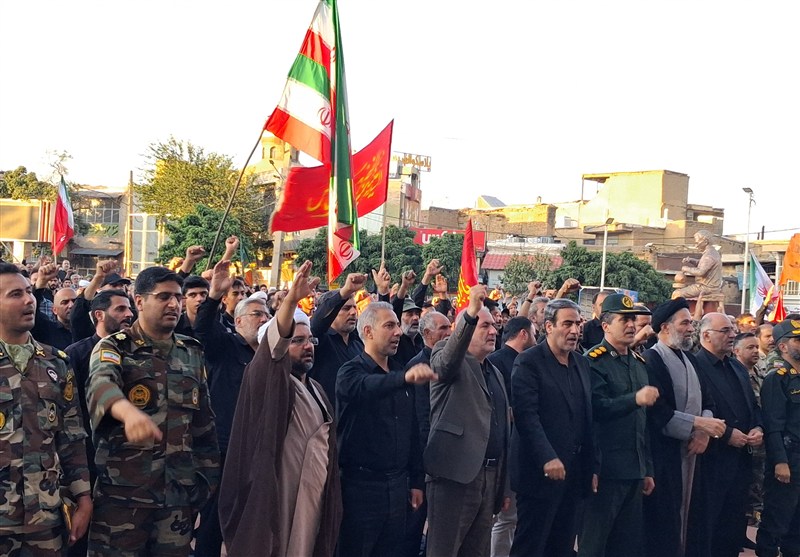 اخبار استان لرستان , استان لرستان , اخبار شهرستان بروجرد , بدرقه آقای شهید ایران , تشییع آیت‌الله‌العظمی سید علی خامنه‌ای , شهید امام خامنه ای (ره) , 