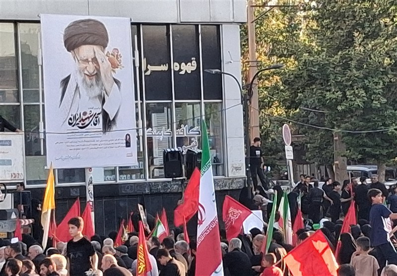 اخبار استان لرستان , استان لرستان , اخبار شهرستان بروجرد , بدرقه آقای شهید ایران , تشییع آیت‌الله‌العظمی سید علی خامنه‌ای , شهید امام خامنه ای (ره) , 