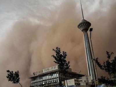 هشدار نارنجی برای تهران؛ احتمال رخداد طوفان گرد و خاک