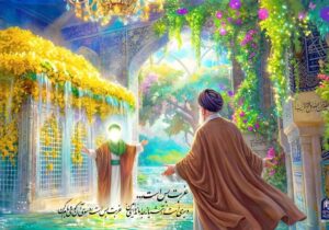 پایان یک بدرقه تاریخی؛ پیکر قائد شهید در حرم امام رضا(ع) آرام گرفت