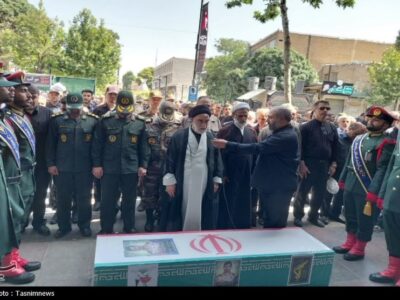 پیکر شهید «یوسف محمدی» در زنجان تشییع و به خاک سپرده شد