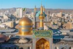 ایوانهای حرم مطهر رضوی به نام پیامبر رحمت (ص) مزین شد