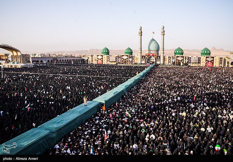 شهید امام خامنه ای (ره) , اخبار قم , بدرقه آقای شهید ایران , تشییع امام شهید , تشییع رهبر شهید , 