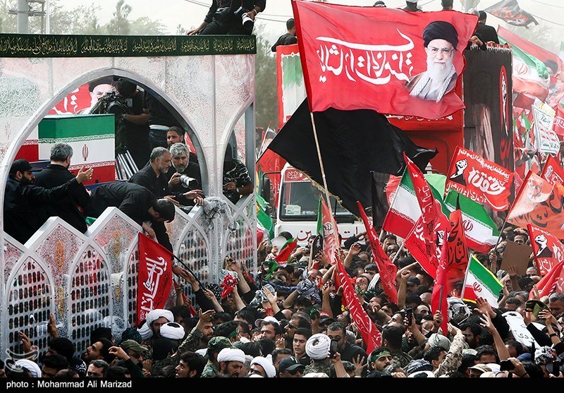 شهید امام خامنه ای (ره) , اخبار قم , بدرقه آقای شهید ایران , تشییع امام شهید , تشییع رهبر شهید , 
