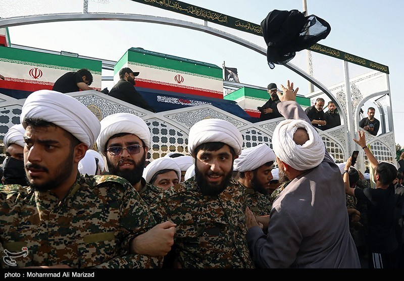 شهید امام خامنه ای (ره) , اخبار قم , بدرقه آقای شهید ایران , تشییع امام شهید , تشییع رهبر شهید , 