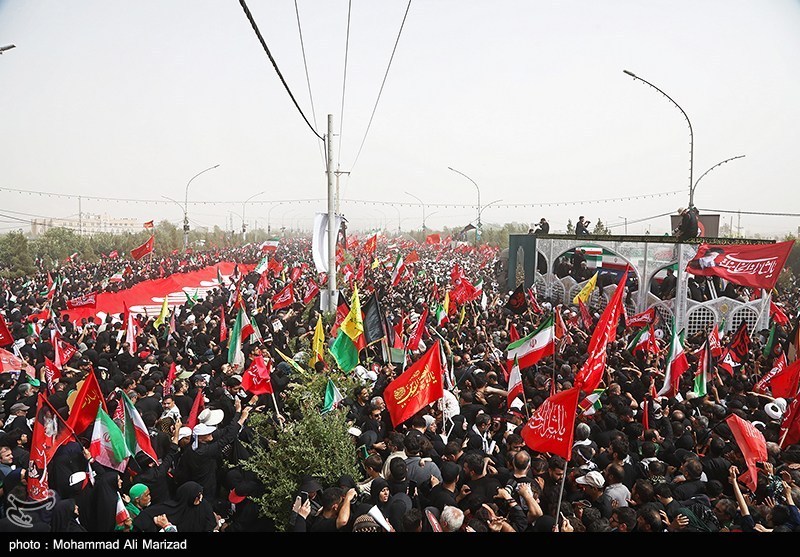 شهید امام خامنه ای (ره) , اخبار قم , بدرقه آقای شهید ایران , تشییع امام شهید , تشییع رهبر شهید , 