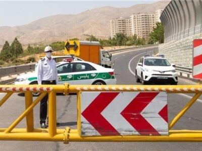 ترافیک سنگین در محور چالوس؛ هراز نیمه‌سنگین است