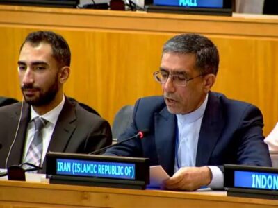 سفیر ایران: دولتها اقدامات قهری یکجانبه آمریکا را رد و محکوم کنند