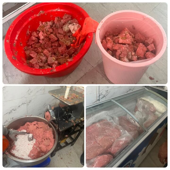 تولید ‌همبرگر ‌غیربهداشتی توسط یک کارگاه غیرمجاز در ‌کرج‌/۲ نفر دستگیر شدند