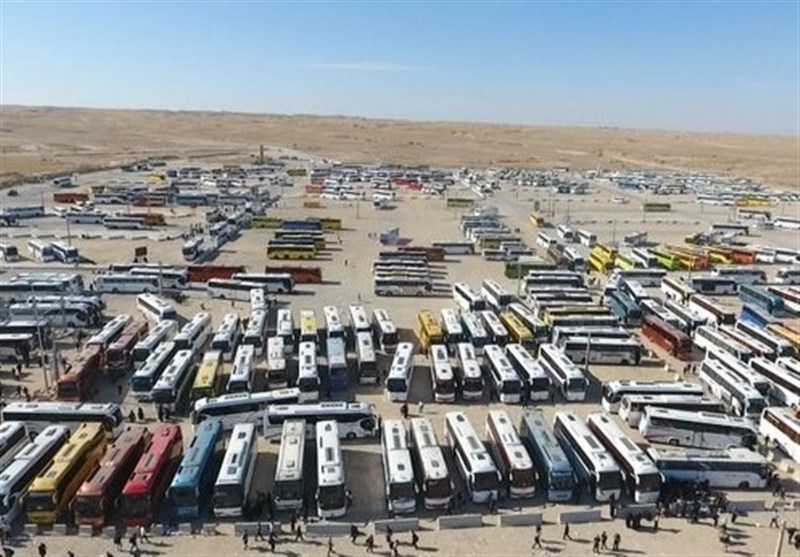 کمبود اتوبوس برای تهران، مازندران، همدان و کردستان در مرز مهران کمبود اتوبوس برای تهران، مازندران، همدان و کردستان در مرز مهران