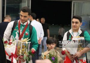 استقبال پرشور جامعه کاراته استان کرمان از نایب‌قهرمانان آسیا