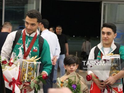 استقبال پرشور جامعه کاراته استان کرمان از نایب‌قهرمانان آسیا