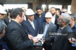 بازدید قائم‌پناه از روند احداث بیمارستان ۲۲۰ تختخوابی خدابنده