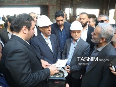 بازدید قائمپناه از روند احداث بیمارستان ۲۲۰ تختخوابی خدابنده
