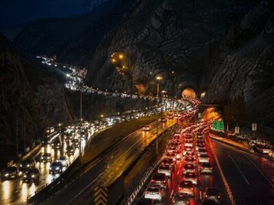 ترافیک سنگین در برخی محورهای مواصلاتی کشور| محورهای شمالی فاقد مداخلات جوی