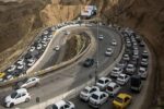 ترافیک سنگین در جاده چالوس و آزادراه تهران ـ شمال