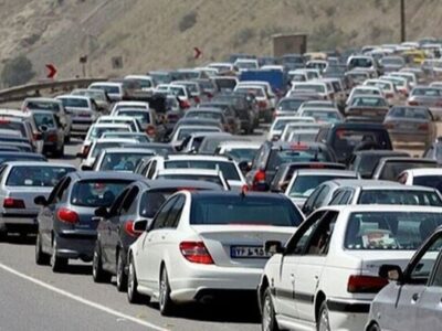 ترافیک سنگین در جاده چالوس و آزادراه تهران-شمال