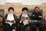حضور علما ومسئولان در بیت آیت‌الله شبیری زنجانی برای ابراز همدردی+ عکس