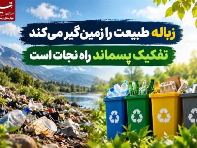 زباله طبیعت را زمین‌گیر می‌کند/تفکیک پسماند راه نجات است