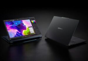 لنوو از لپتاپهای جدید سری یوگا با تراشه RTX Spark رونمایی کرد
