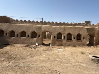 مرمت چاپارخانه تاریخی دهملا شاهرود کلید خورد
