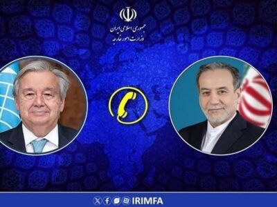 گفتگوی تلفنی عراقچی با دبیرکل سازمان ملل متحد