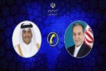 تماس تلفنی وزیر امور خارجه قطر با وزیر خارجه کشورمان