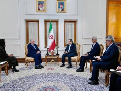 دیدار نماینده ویژه سازمان ملل در امور لبنان با وزیر امور خارجه