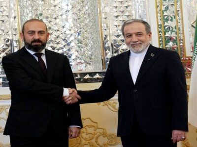 دیدار وزیر خارجه ارمنستان با عراقچی